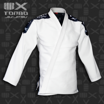 bluza BJJ / Jiu-Jitsu 4X, biała, 580g/m2 (27 rozmiarów)