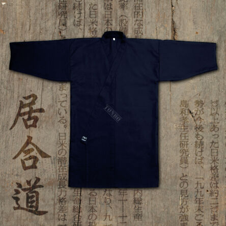 Iaido gi TONBO ANRAKU  navy blue rayon poliester
