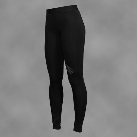 woman's leggings BLACK-SIMPLE