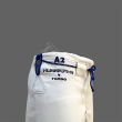 BJJ / ju-jitsu trousers HURRICANE, white, 14oz (9 sizes) - 2