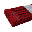 iaido kaku obi SUPREME red/black cotton - 2