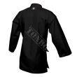 karate jacket HEAVY-BLACK long sleeve - 8