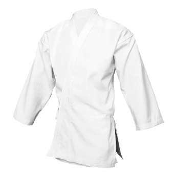 karate jacket LIGHT-WHITE long sleeves