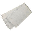 iaido kaku obi CRESTS silver polyester - 2