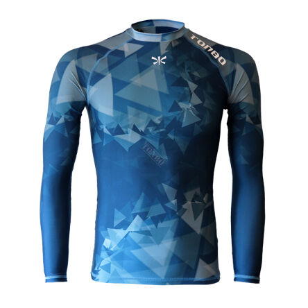rashguard TRIANGLES long sleeve