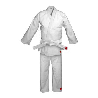judoga aikidoga CLASSIC biała z pasem