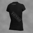 woman's rashguard BLACK-REG, short sleeve - 2