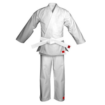 karatega CANVAS białe z pasem