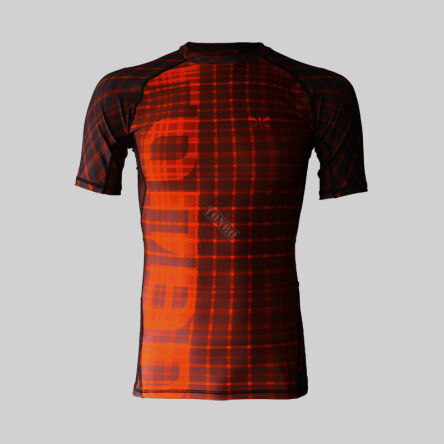 rashguard RED short sleeve