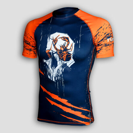 rashguard SASORI NB-OR, short sleeve