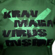 women's t-shirt KRAV MAGA VIRUS INSIDE (polyester) - 2